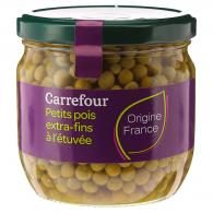 Petits pois extra-fins à l’étuvée Carrefour