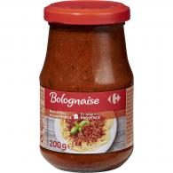 Sauce bolognaise Carrefour