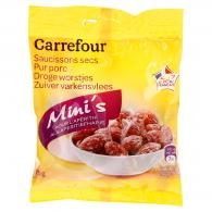 Saucissons secs mini pur porc Carrefour