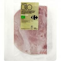 Jambon découenné dégraissé bio Carrefour Bio