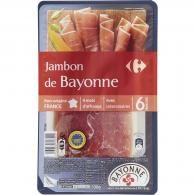 Jambon de Bayonne Carrefour