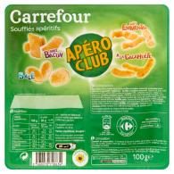 Biscuits apéritifs mix soufflés apéro club Carrefour