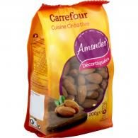 Amandes décortiquées Carrefour