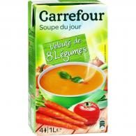 Soupe velouté de 8 légumes Carrefour