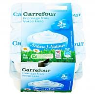 Fromage frais nature Carrefour