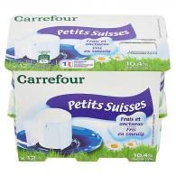 Petits Suisses nature Carrefour