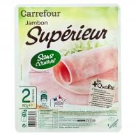 Jambon sans couenne Carrefour