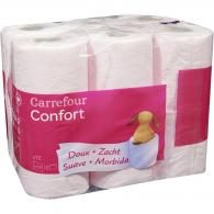 Papier toilette Confort doux Carrefour