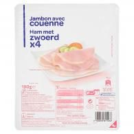 Jambon avec couenne