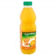 Jus d’orange sans pulpe Carrefour