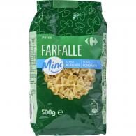 Pâtes mini Farfalle Carrefour