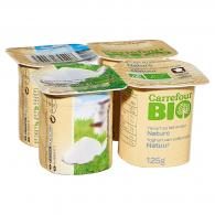 Yaourt bio nature Carrefour Bio