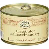 Plat cuisiné cassoulet de Castelnaudary Reflets de France
