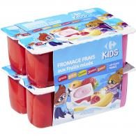 Fromages frais fruits mixés Carrefour Kids