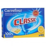 Tablettes lave-vaisselle citron Carrefour