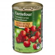 Tomates cerises au jus de tomates Carrefour