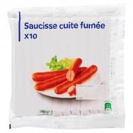 Saucisses cuites fumées