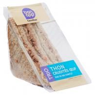Sandwich thon crudités œuf Carrefour Bon App’