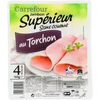 Jambon s/couenne au torchon Carrefour