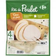 Rôti de poulet doré au four Carrefour