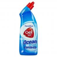 Gel WC détartrant ocean fresh Carrefour