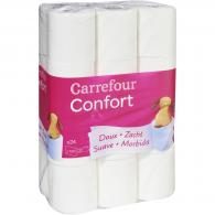 Papier toilette Confort doux Carrefour