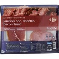 Plateau de charcuterie assortiment Carrefour