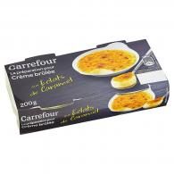 Préparation pour crème brûlée éclats de caramel Carrefour