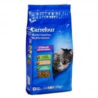 Croquettes pour chat stérilisé lapin légumes Carrefour