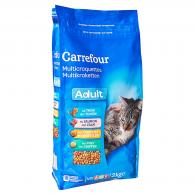 Croquettes pour chat aux poissons et légumes Carrefour