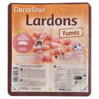 Lardons fumés Carrefour