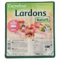 Lardons nature Carrefour