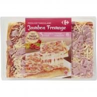 Pizza jambon fromage Carrefour