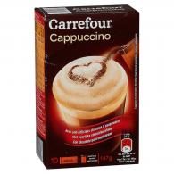 Cappuccino + poudreuse de chocolat Carrefour