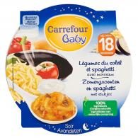 Plat bébé légumes et spaghetti dès 18 mo Carrefour Baby