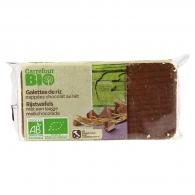 Galettes bio riz chocolat au lait Carrefour Bio