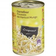 Pousses de haricot mungo Carrefour