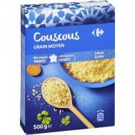 Couscous grain moyen Carrefour
