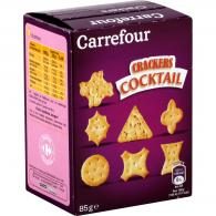 Biscuits apéritif Crackers Cocktail Carrefour