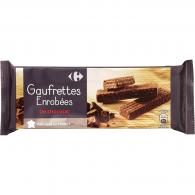 Biscuits gaufrettes chocolat Carrefour