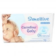 Lingettes bébé sans parfum Carrefour Baby