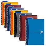 Cahier double spirale – Oxford – A4 – 21 x 29,7 cm – petits carreaux – 180 pages – coloris assortis
