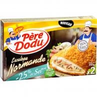 Escalopes normandes sel réduit Père Dodu