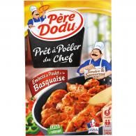 Emincés de poulet à la basquaise Père Dodu