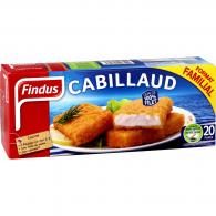 Poisson pané Cabillaud 100% filet Findus