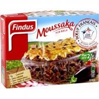 Plat cuisiné moussaka pur bœuf Findus