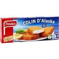 Poisson pané tranches de colin Findus