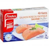 Filets de saumon rose du Pacifique Findus