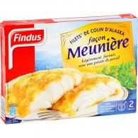 Plat cuisiné Colin façon meunières Findus