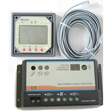 Controleur de charge et Afficheur Aurinco EP Duo 10A 2 X 12/24V